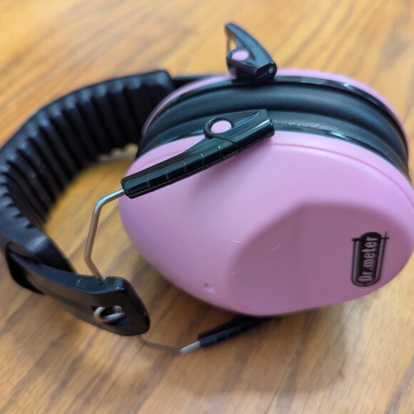 Pink Dr. Meter Noise Cancelling Headphones For Kids - Picture 2 of 3